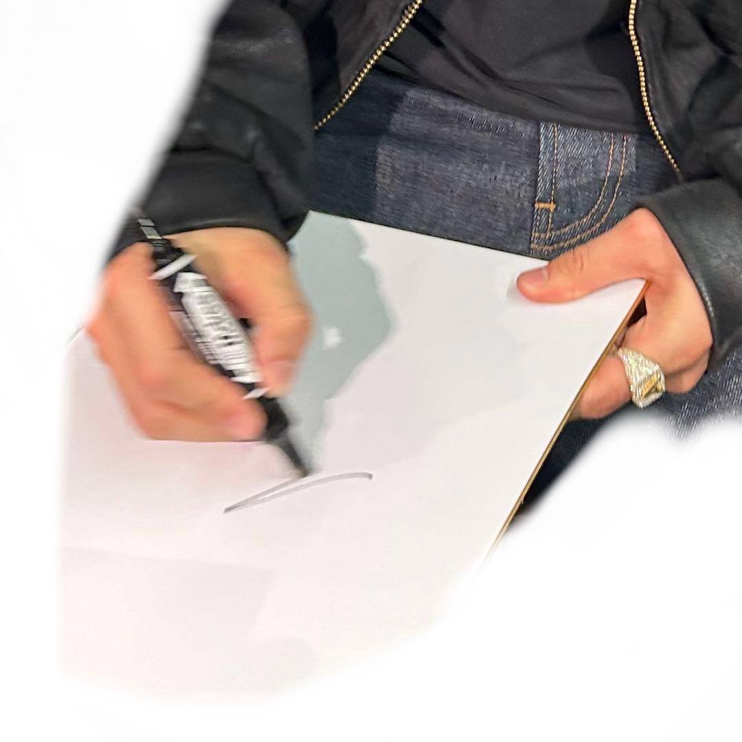 証拠写真有！　スケボー　堀米雄斗　直筆サイン色紙　パリ　東京五輪　金メダル2連覇