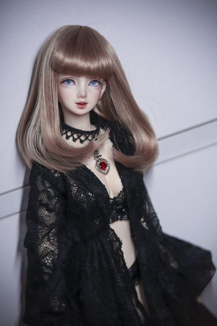 I42 BJD 1/3 ドール 衣装　ネグリジェ　上下セット ハンドメイド