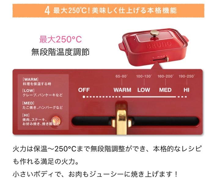 新品　白色 コンパクト　ホットプレート　家庭料理器具