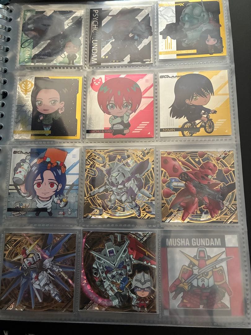 キ*須様 ガンダムウエハースシール　第1弾〜第4弾コンプ