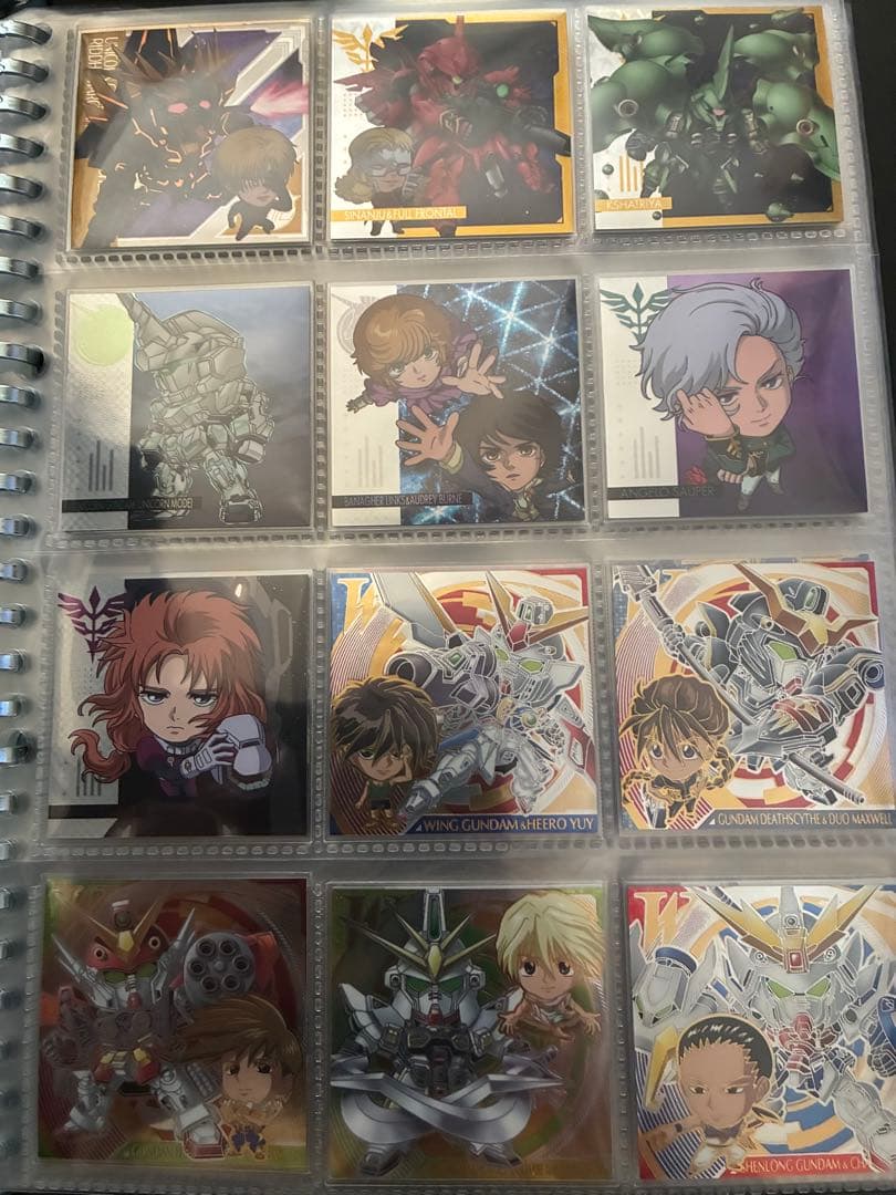 キ*須様 ガンダムウエハースシール　第1弾〜第4弾コンプ