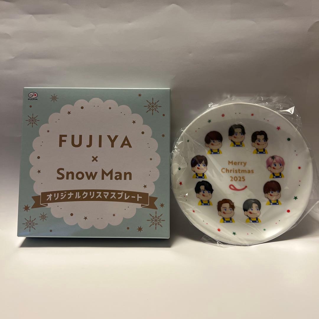 FUJIYA x  Man オリジナル クリスマスプレート