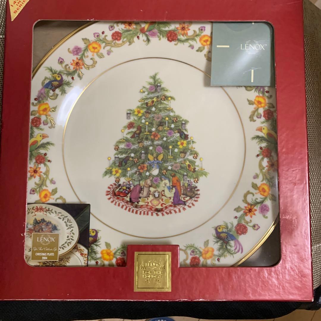 LENOX クリスマスプレート未使用品【お値下げ】8300円→15%off