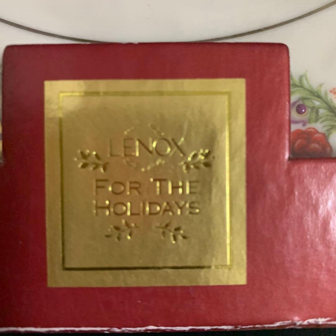 LENOX クリスマスプレート未使用品【お値下げ】8300円→15%off