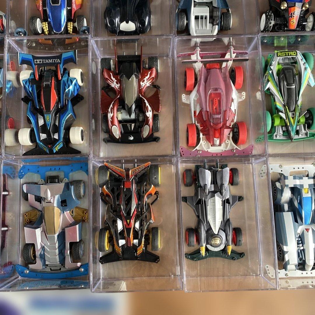 【送料無料】TAMIYA ミニ四駆　完成品　まとめ売り引退品　40台