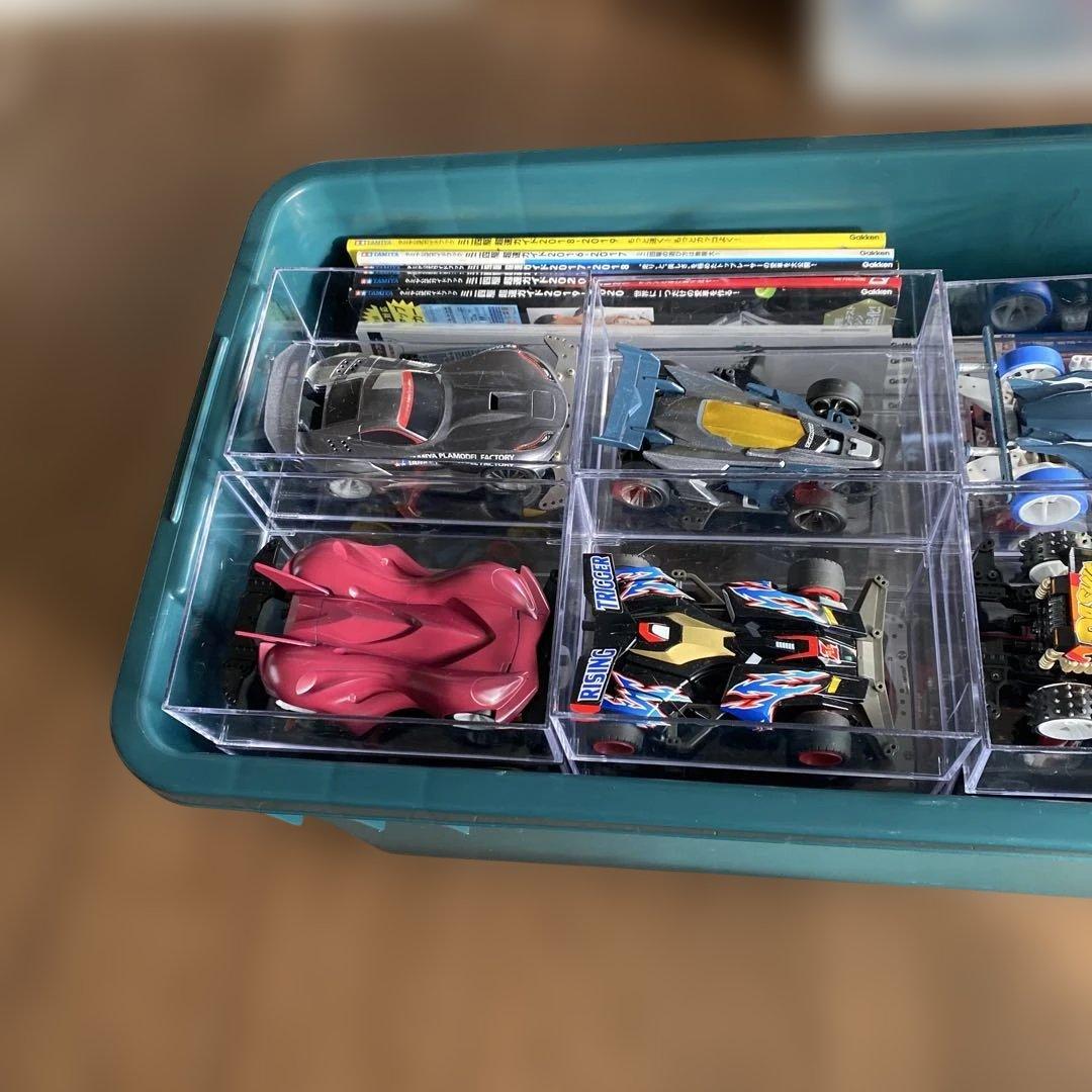 【送料無料】TAMIYA ミニ四駆　完成品　まとめ売り引退品　40台