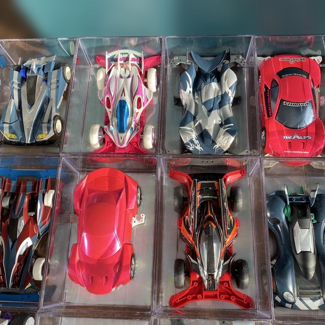 【送料無料】TAMIYA ミニ四駆　完成品　まとめ売り引退品　40台