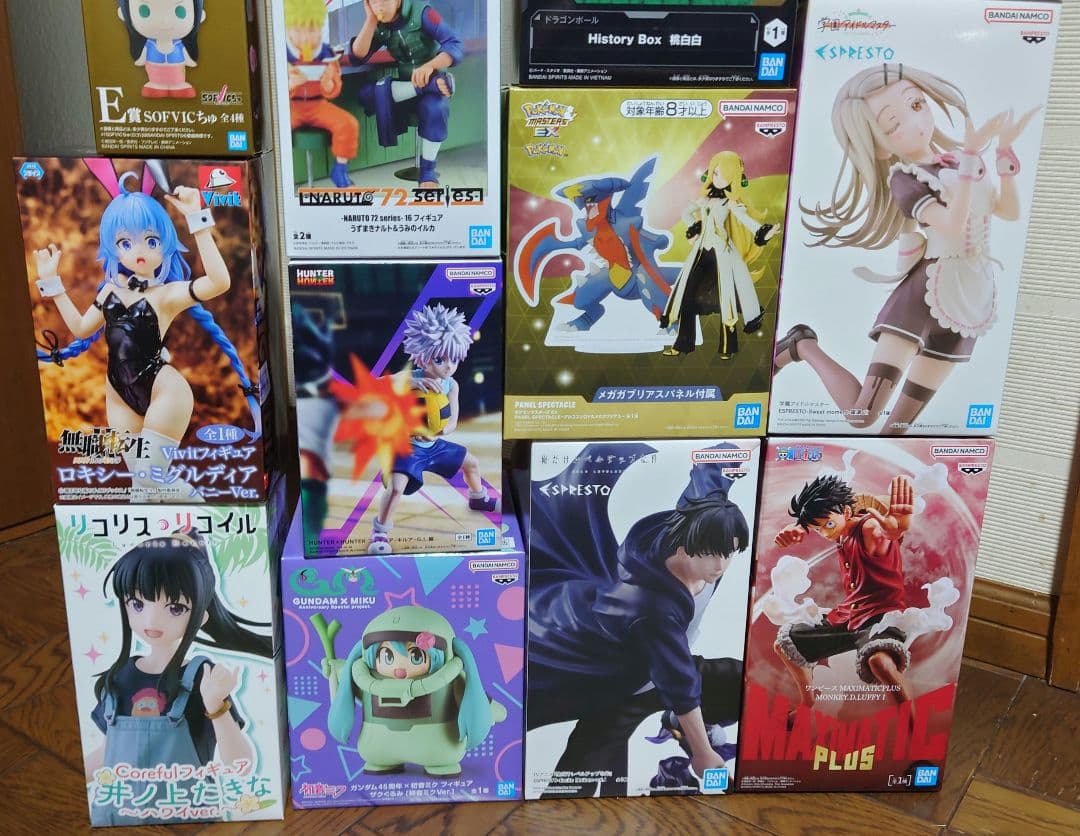 プライズフィギュア　＆　一番くじ　ワンピース　E賞　まとめ売り　16点セット