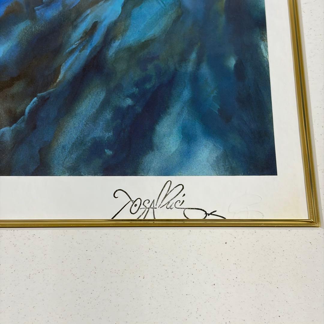 【希少】手塚治虫 火の鳥 版画 正規品 サイン入り アールビバン 特大サイズ