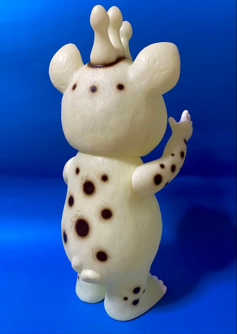 イヌクマ★快獣ブースカ★ジャイアントサイズ【蓄光タイプ】未使用新品★色紙付き