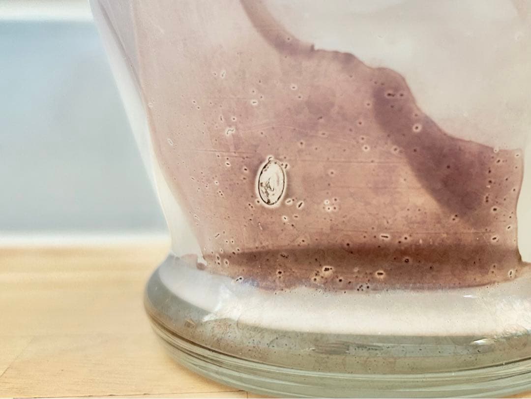 ガラス 花瓶 イタリア フラワーベース ミッドセンチュリー 花器