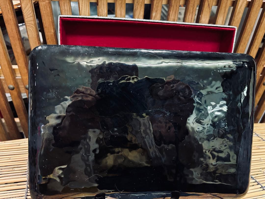 ATー２４ 七宝焼 丹頂鶴の 飾り皿 超美品 超良品