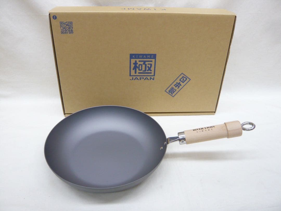 『フライパン 28cm』リバーライト 極JAPAN ガス・IH対応 窒化鉄 日本