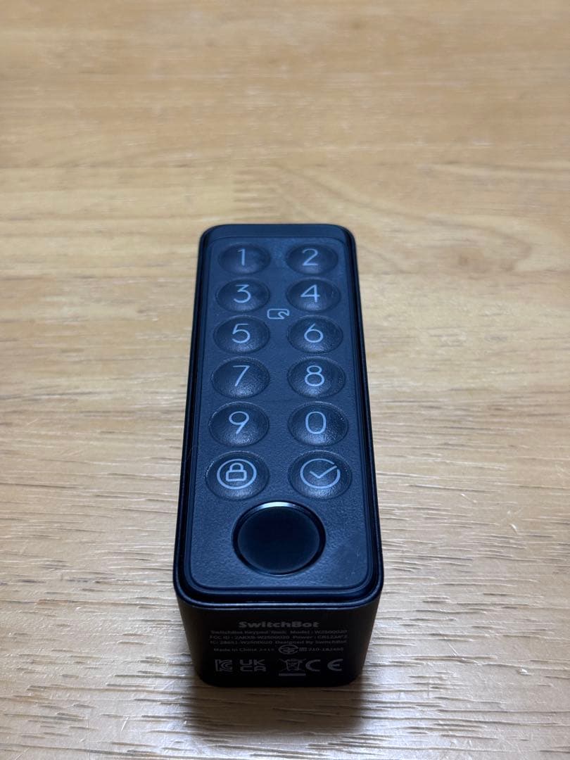 SwitchBot スマートロック プロ 指紋認証パッド