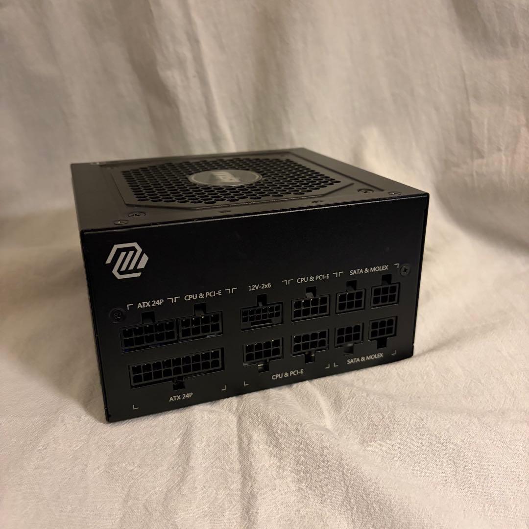 電源ユニット MSI MAG A850GL PCIE5 (850W, 80+ Gold)