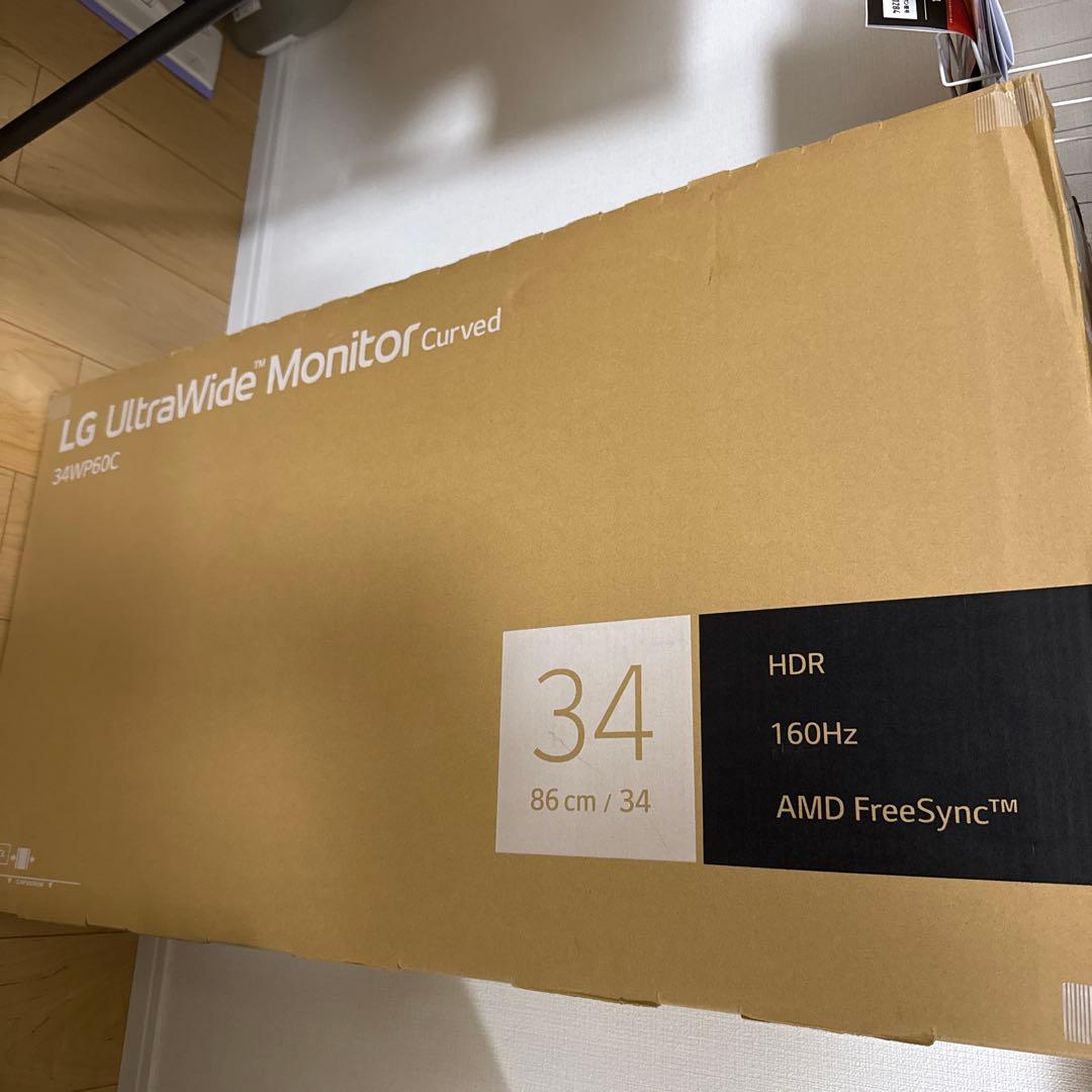 LG ゲーミング モニター 34WP60C-B ウルトラワイド