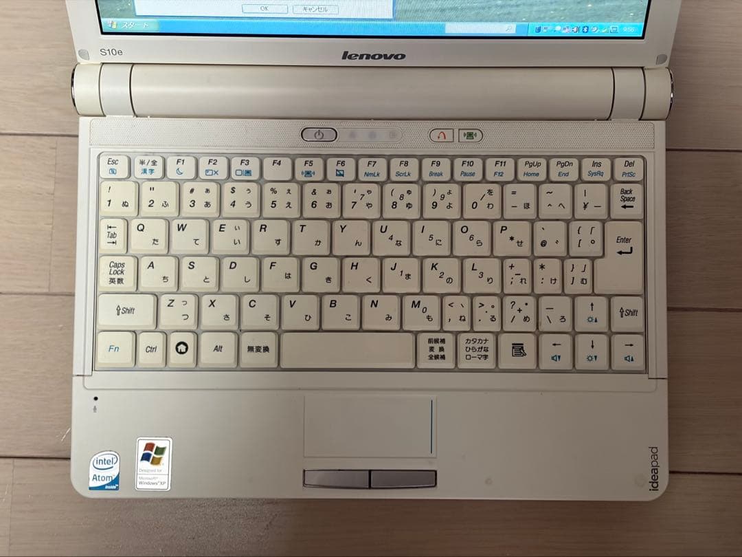 Windowsノート本体 Windows XP SP5 2GB SSD120GB Office2007
