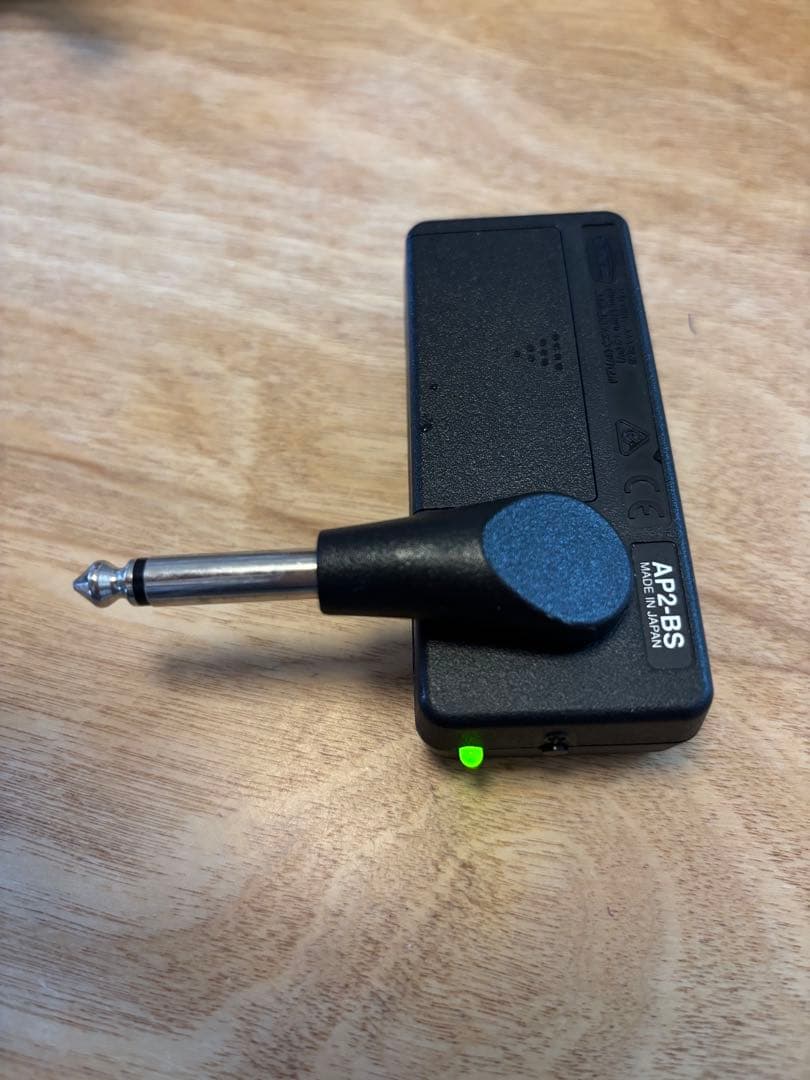 エレキギター メタルレッド VOX BASS ヘッドホンアンプ AP2-Bass