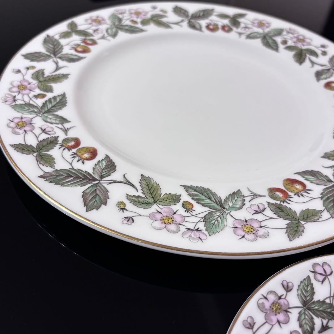 ストロベリーヒル 4枚  ヴィンテージ 緑壺