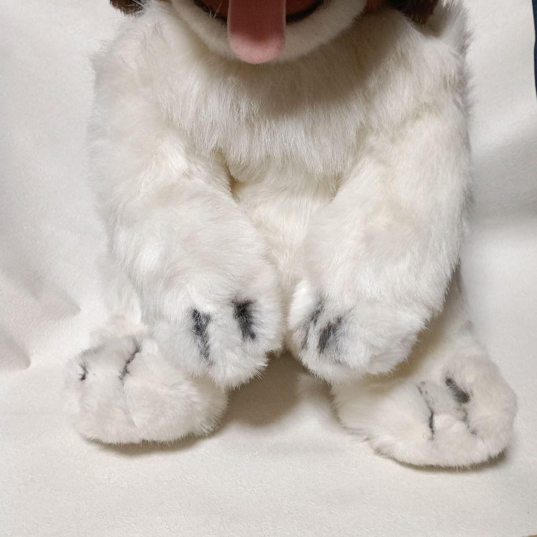 レトロな　セントバーナード　ぬいぐるみ　ヴィンテージ　犬ぬいぐるみ