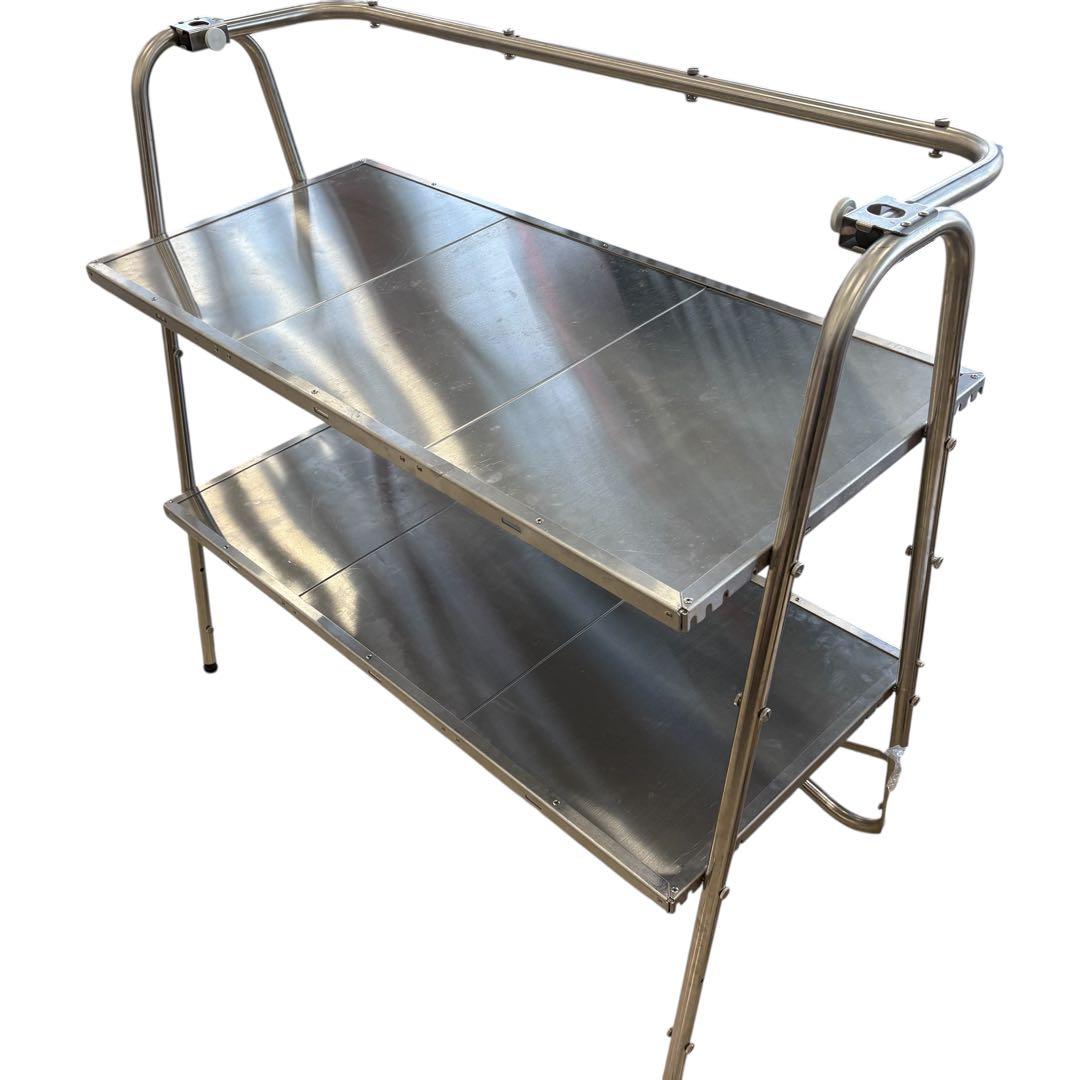 スノーピーク　ステンレスキッチンテーブル