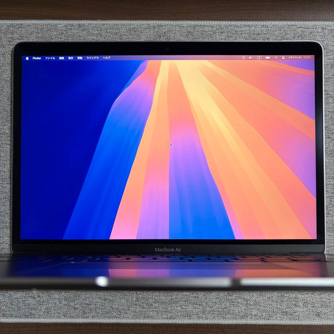 【美品】MacBook Air M1 2020 8GB 256GB 日本語