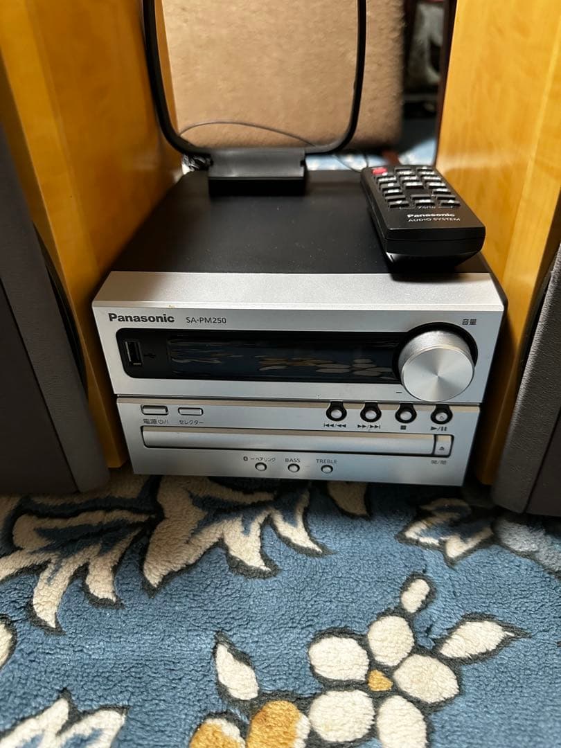 Panasonic SA-PM320 ミニコンポとスピーカー