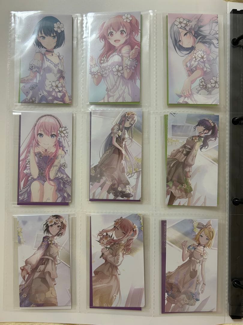 プロセカ　1st 〜9th 特典　CD トレカ