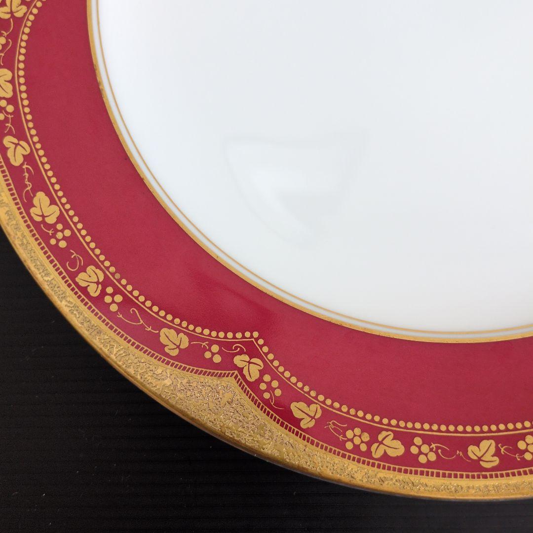 （未使用品）大倉陶園 アレキサンドリーヌ 26cm プレー2枚セット