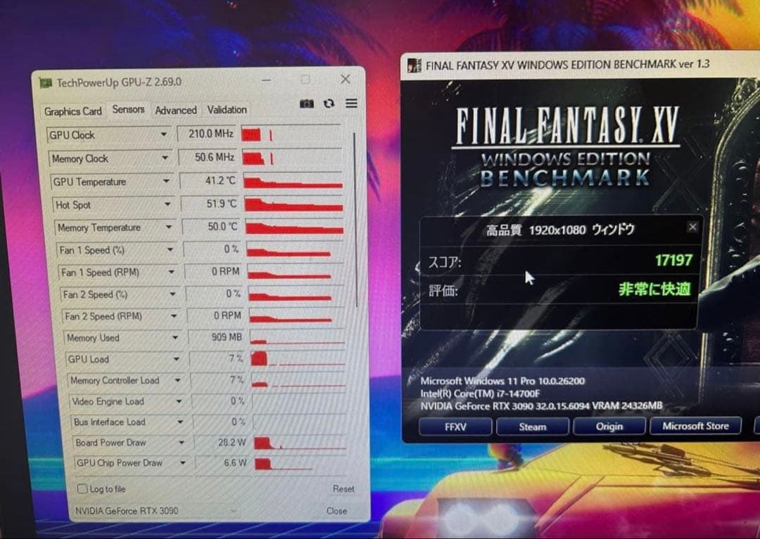 【美品】 GAMING X TRIO RTX 3090 24GB 【完備品】