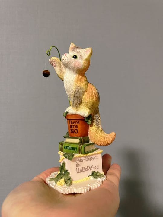 calico kittens enesco 猫　置物　チェリッシュドテディーズ