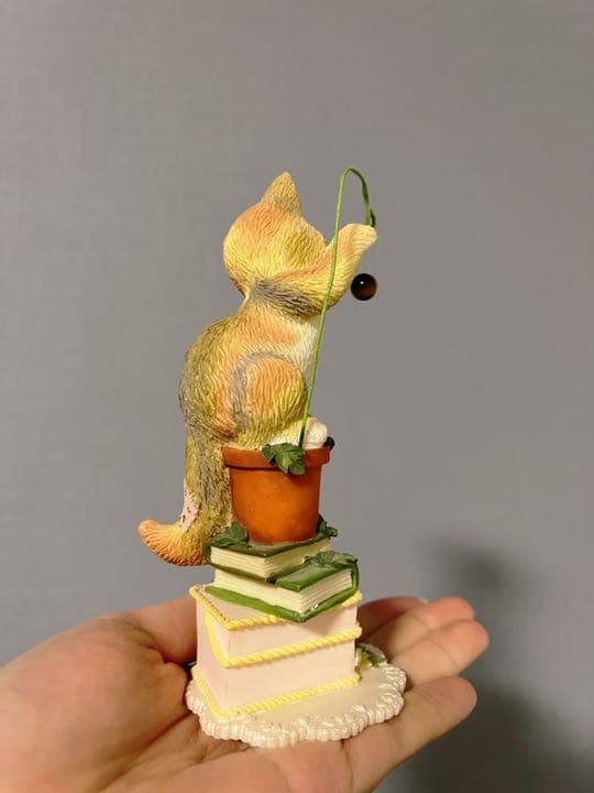 calico kittens enesco 猫　置物　チェリッシュドテディーズ