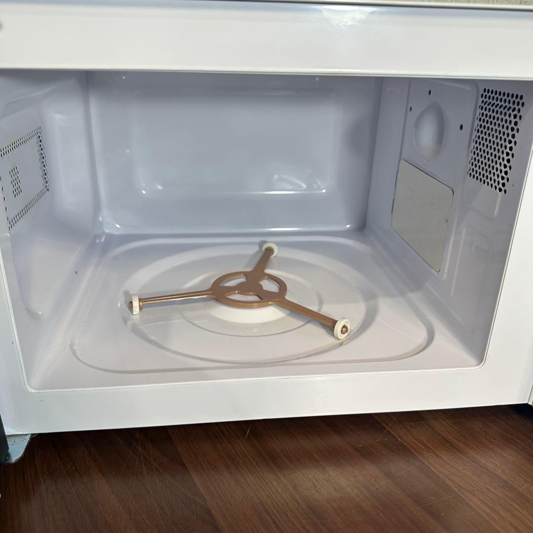 美品　山善　23年製 電子レンジ　PJRB-177-WH6　西日本専用 60Hz