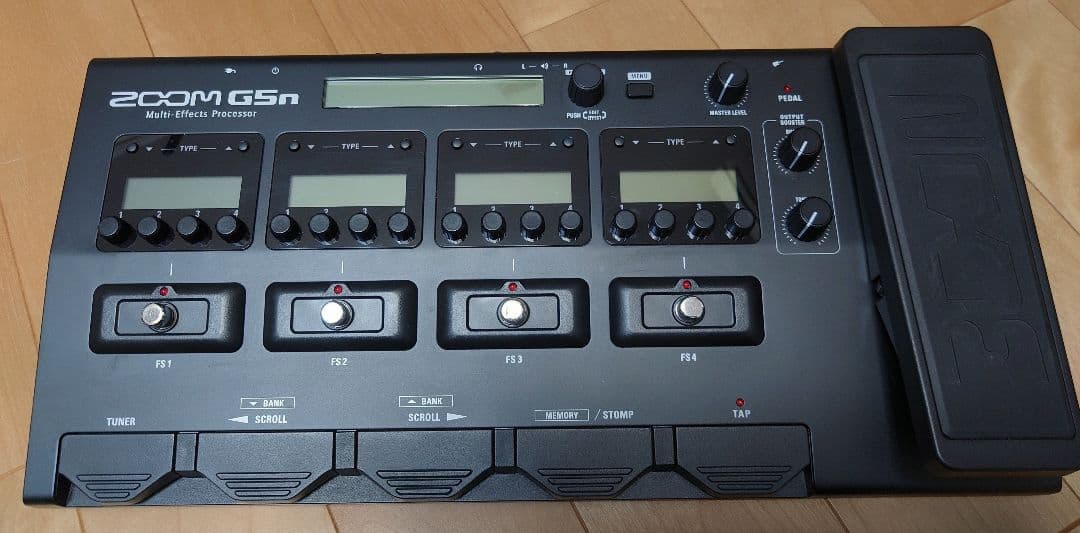 ZOOM G5n マルチエフェクター + Cubase LE