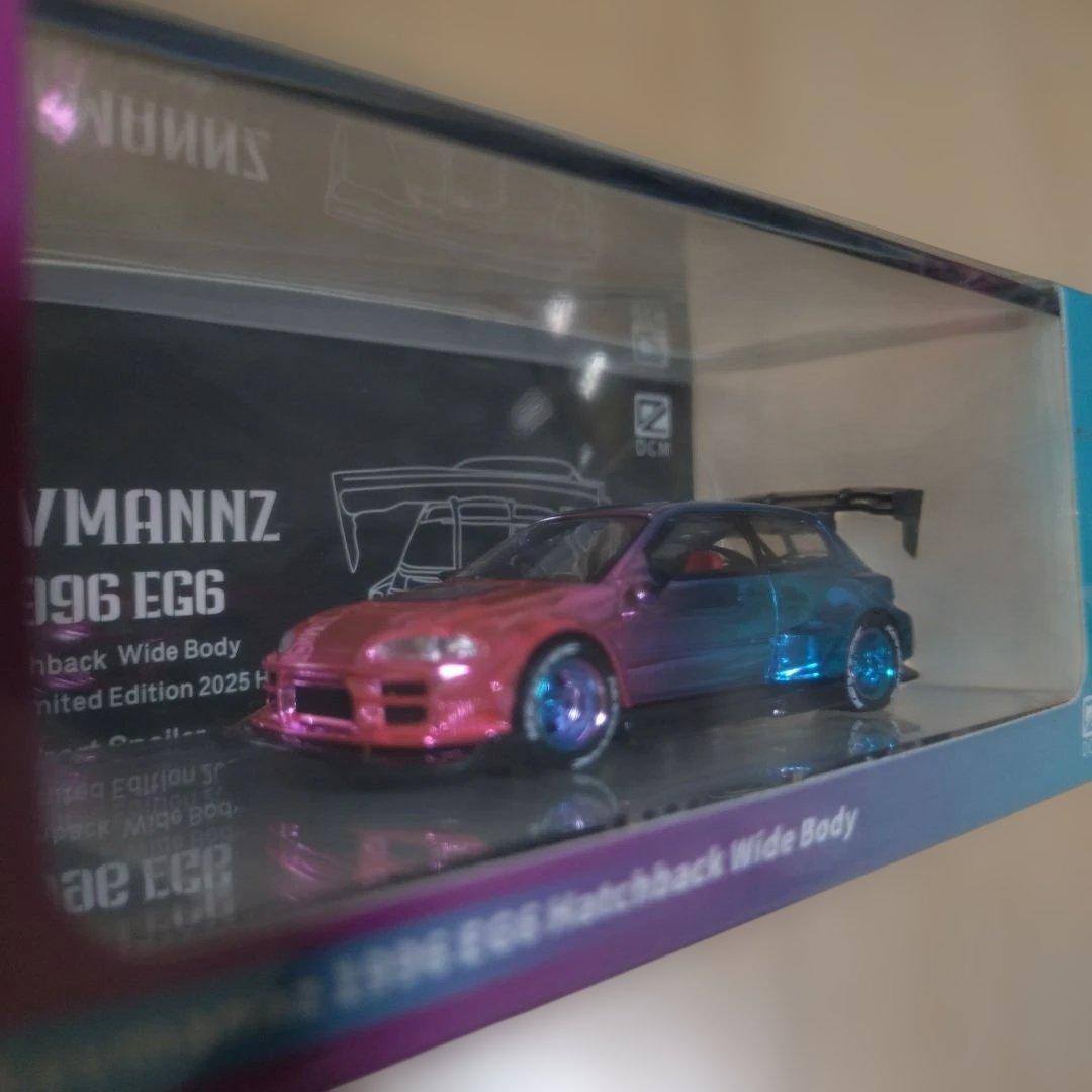 200限定 KEVMANZ 1996 EG6 ワイドボディ 1/64