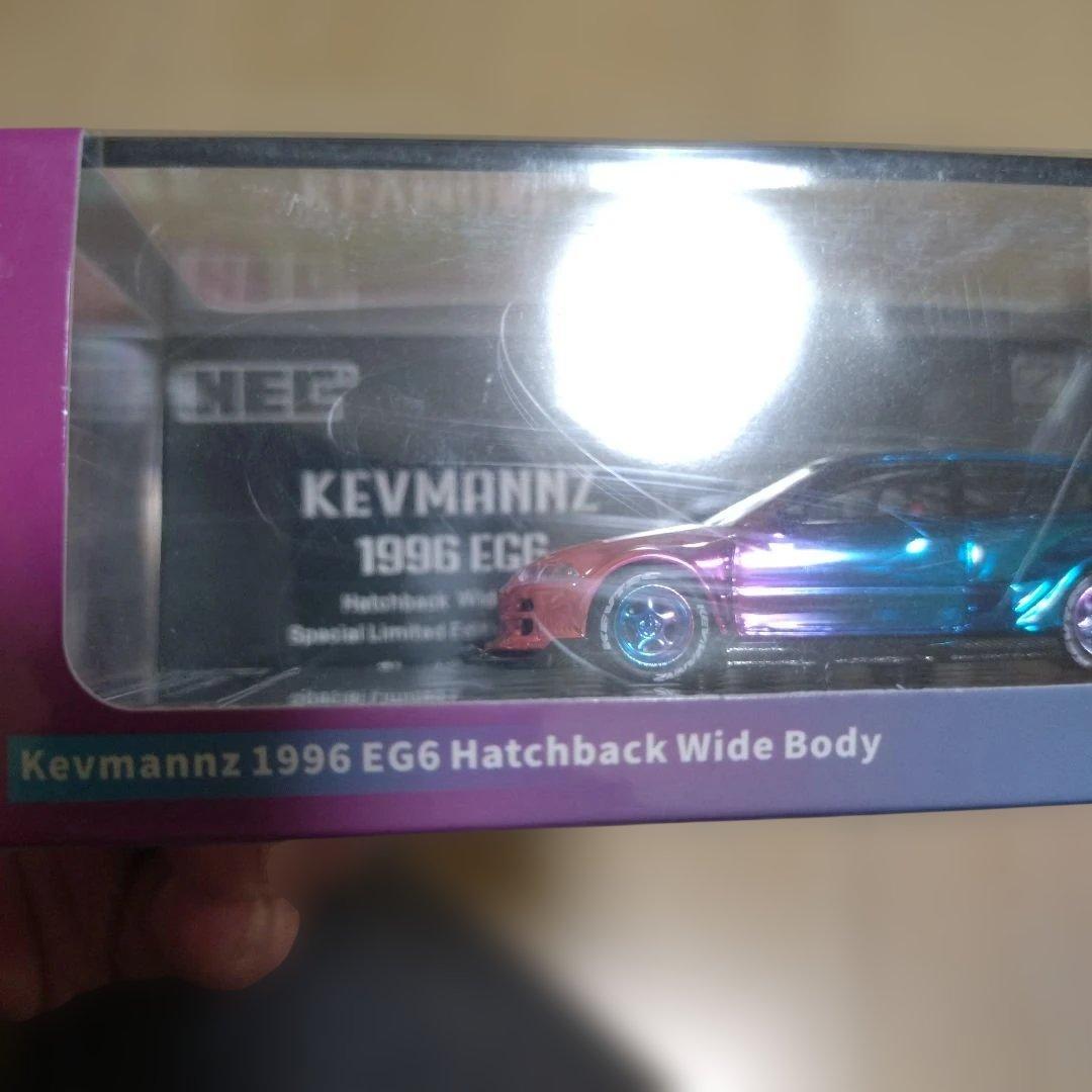 200限定 KEVMANZ 1996 EG6 ワイドボディ 1/64