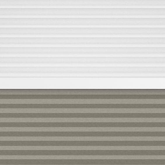 【値下げ】未使用　ハニカムシェード　ブラウングレー　64×97
