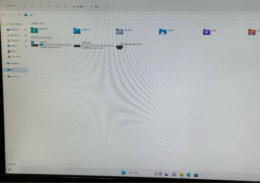 acerデスクトップPC