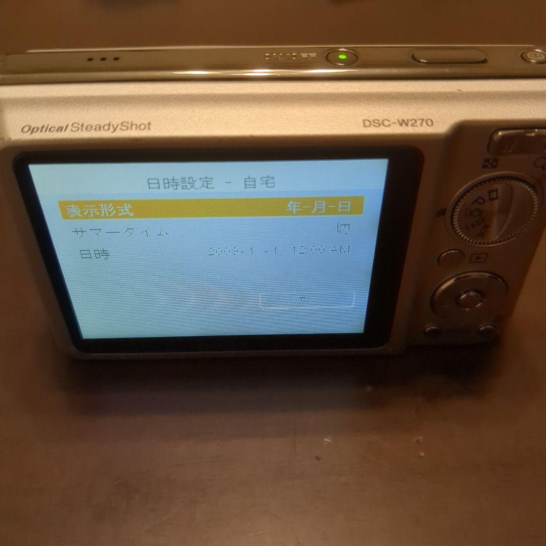 デジタルカメラ Sony Cyber-shot DSC-W270 12.1MP