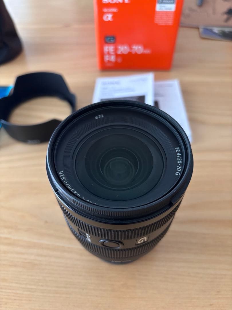 SONY FE 20-70mm F4 G レンズ　おまけ付き　値引き交渉不可