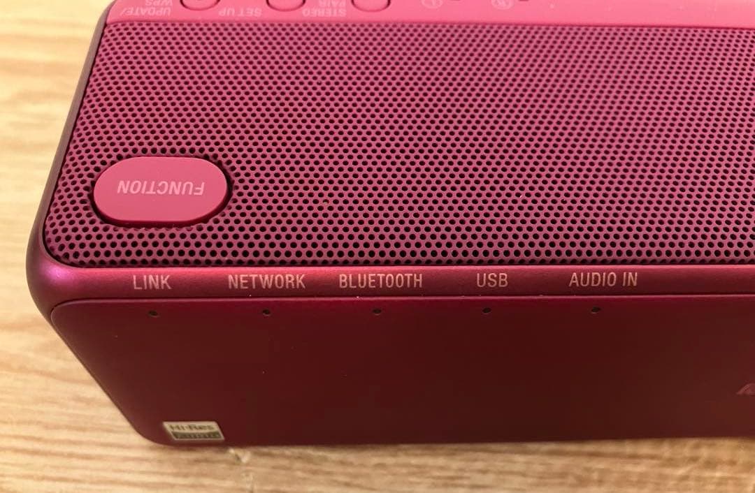 美品 SONY h.ear go SRS-HG1 ピンク 匿名配送