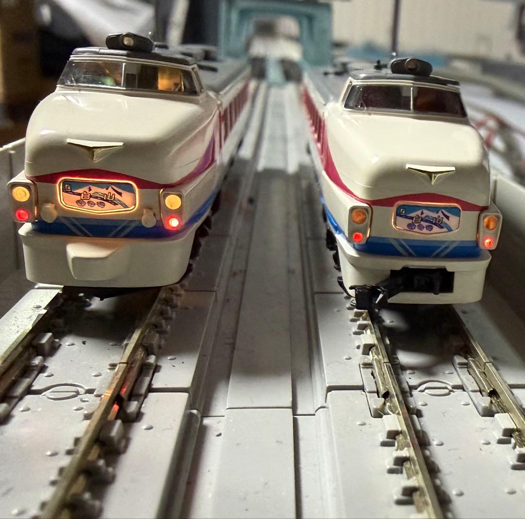 TOMIX 92077 92078 489系　特急電車　白山 9両フル