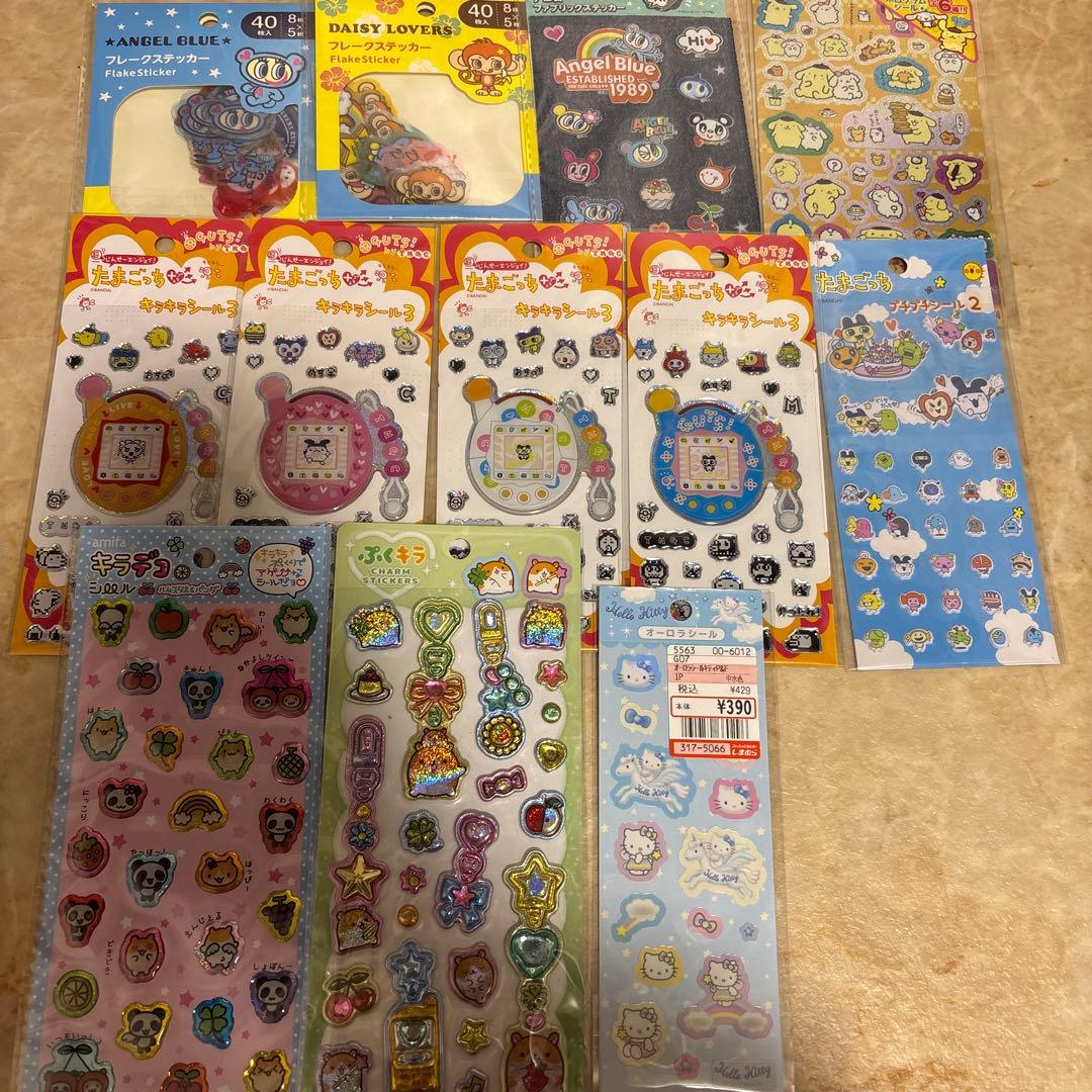 シール まとめ売り 大量 セット キャラクターグッズ