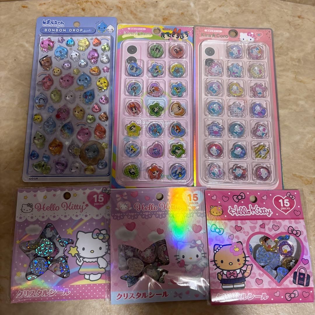 シール まとめ売り 大量 セット キャラクターグッズ