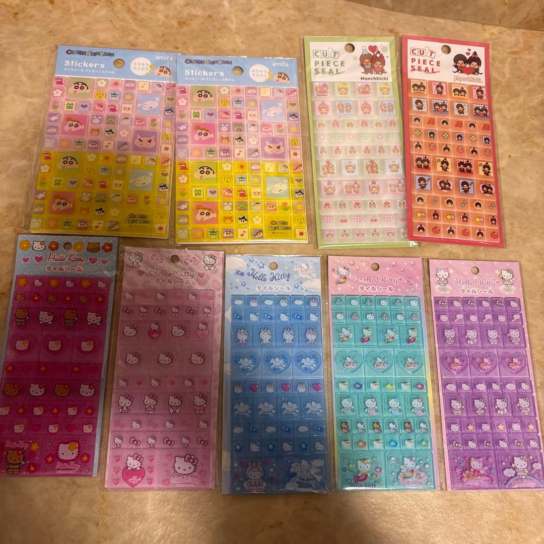 シール まとめ売り 大量 セット キャラクターグッズ