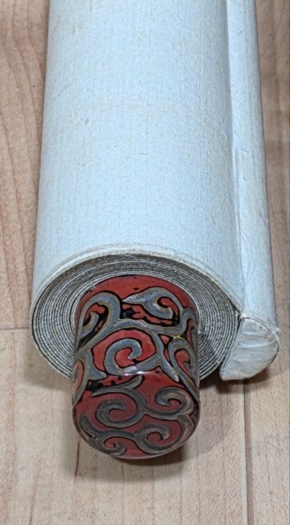 【福女図】川端玉章 748 おふくさん 川端茂章識箱 掛け軸 肉筆