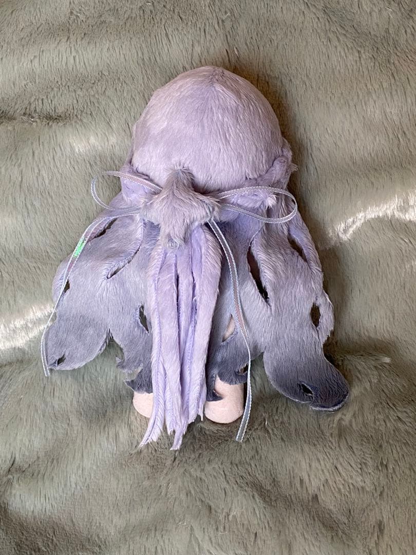 わ*び様 無属性　自作　ぬいぐるみ　10cm （12.5センチ）　骨入り　蓄光刺