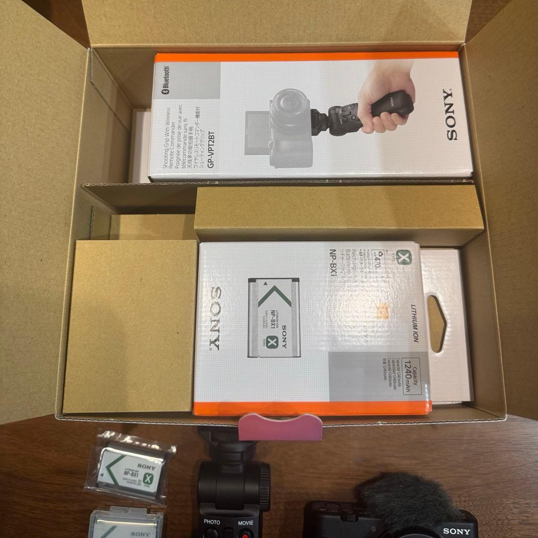 SONY VLOGCAM ZV-1 本体 + 付属品 ZV-1G