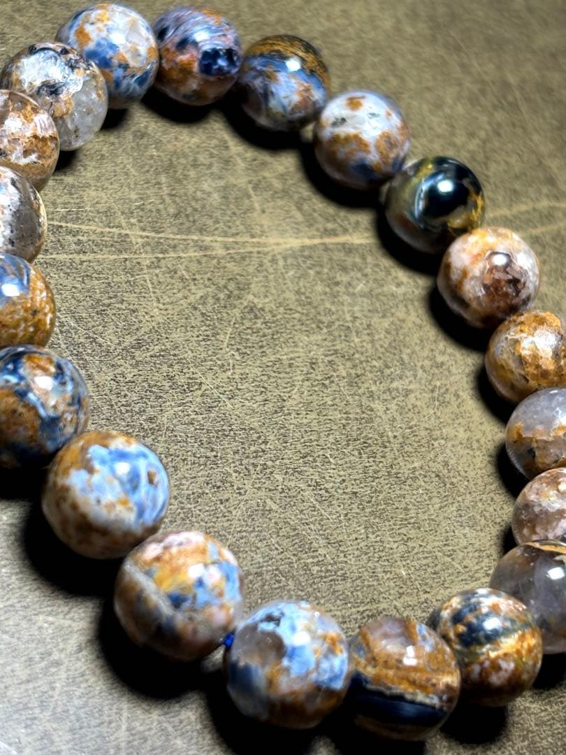 【新入荷】　ブルーピーターサイトシリカブレス約9.5㎜（新品未使用）　高品質