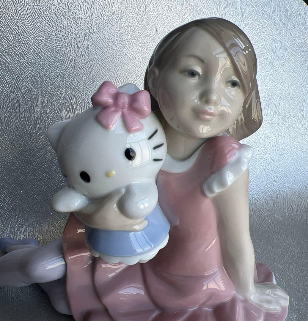 リヤドロ　Nao　ハローキティ　陶器　フィギュア